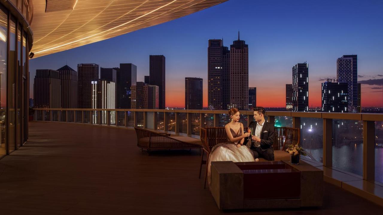 Intercontinental Tianjin Yujiapu Hotel & Residences By Ihg Exterior foto